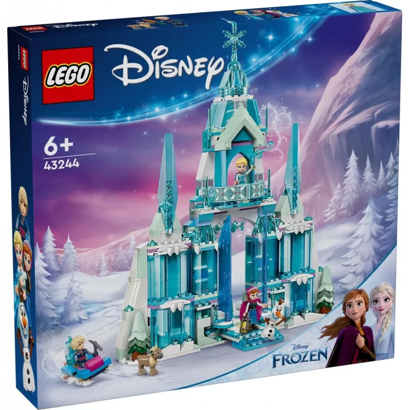 Constructiespeelgoed LEGO Disney Princess Elsas Winterpaleis 43244 — bouwset voor fantasierijk spel
