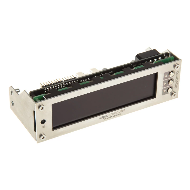 Aqua Computer 53145 ventilatorregeling LCD roestvrij staal