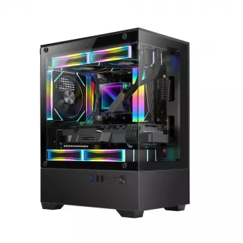 Behuizing | GOLDEN TIGER | micro ATX | zwart | mini tower | Raider SL-2 | RAIDERSL-2