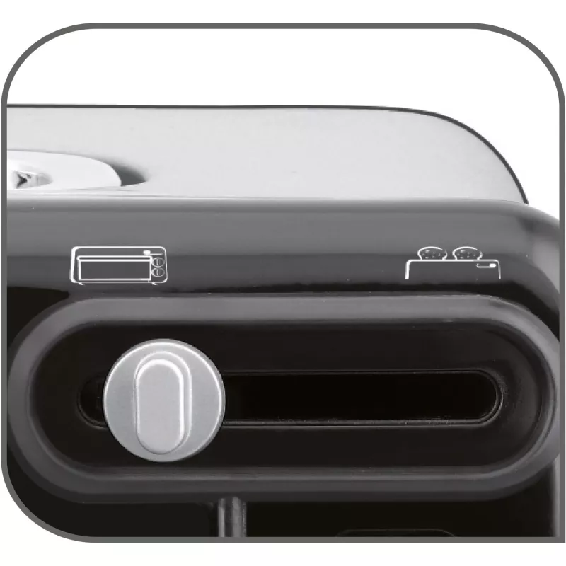 Toaster Tefal TL6008 2 sneetjes 1300 W aluminium zwart