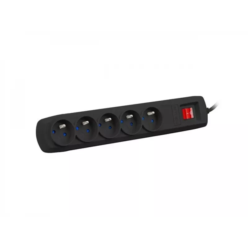 Stekkerdoos ARMAC ARC 5 — 5 stopcontacten, 3 m kabel, zwart