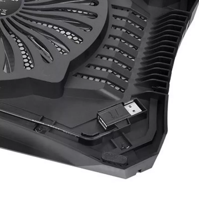 Thermaltake Massive V20 Laptop-koelpad 43,2 cm (17 inch) zwart