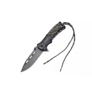 Survivalmes AZYMUT Survival Fire Starter — vaststaand campingmes met geïntegreerde vuurstaaf