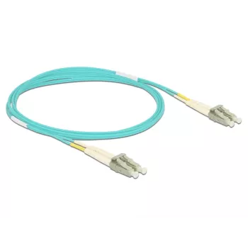 DELOCK glasvezelkabel LC naar LC multimode OM3 2 m