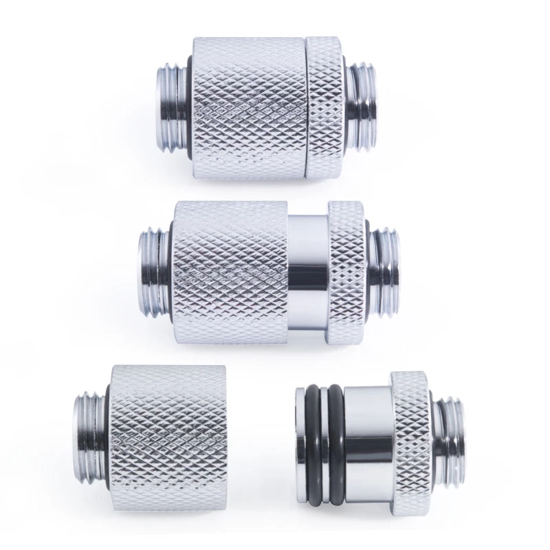 Koelerhouder Alphacool ES D-Plug chroom messing 2 cm 35 g
