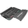 Koelstandaard CANYON CS-51 RGB voor PS5 slim zwart met dubbele controller-oplaadstation