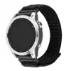 Vervangende 26-mm QuickFit-nylonband FIXED voor Garmin, zwart