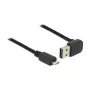 USB-kabel DeLOCK 83536 USB 2.0 2m USB A Micro-USB B wit