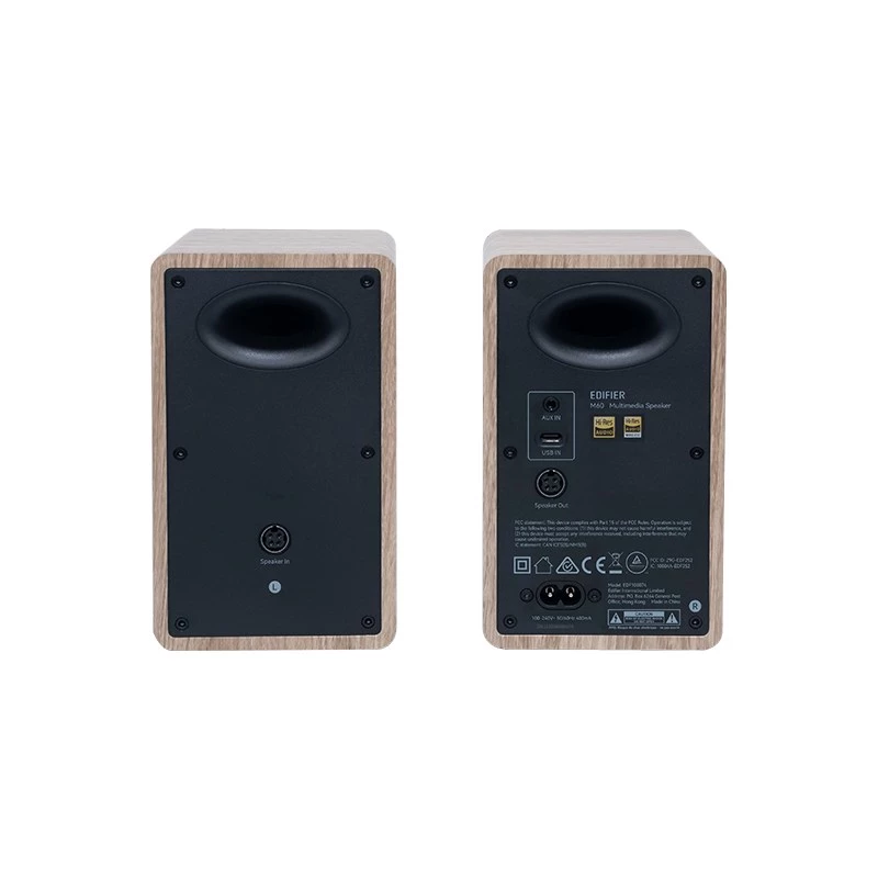 Edifier M60 zwart, hout bedraad & draadloos 66 W