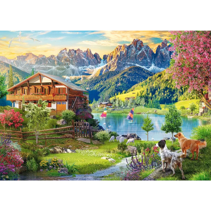 Puzzel Schmidt Spiele 58886 — 1000 stukjes, landschap, vanaf 12 jaar