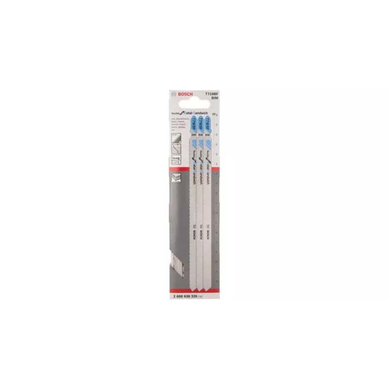 Bosch T 718 BF Flexible for Metal-Sandwich decoupeerzaagbladen