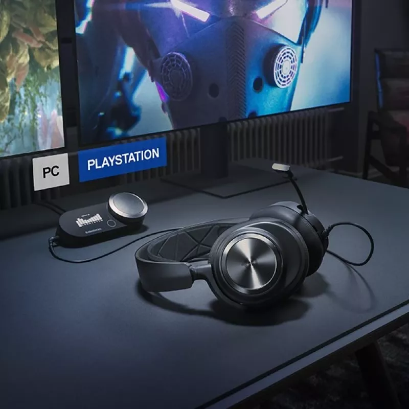 Steelseries Arctis Nova Pro draadloze headset hoofdband gaming Bluetooth zwart