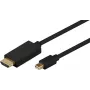 Microconnect MDPHDMI3B Videokabel-adapter 3 m Mini DisplayPort HDMI Type-A (Standard) Zwart