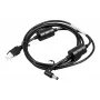 Zebra CBL-DC-388A1-01 stroomkabel zwart 1,8 m