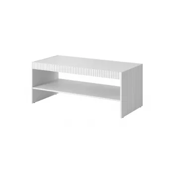 PAFOS bank / tafel 120x60x50 cm wit mat