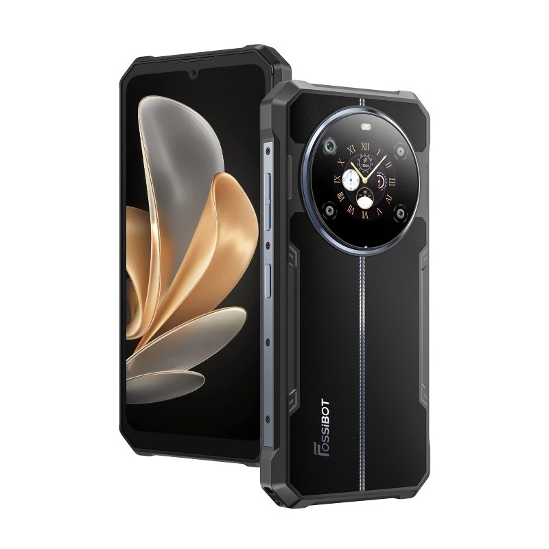 Smartphone FOSSiBOT F109 zwart – compacte smartphone, kleur: zwart