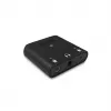 RØDE AI-Micro mobiele audio-interface, 2x 3,5 mm TRS/TRRS-ingangen, 3,5 mm hoofdtelefoonuitgang, USB-C, zwart
