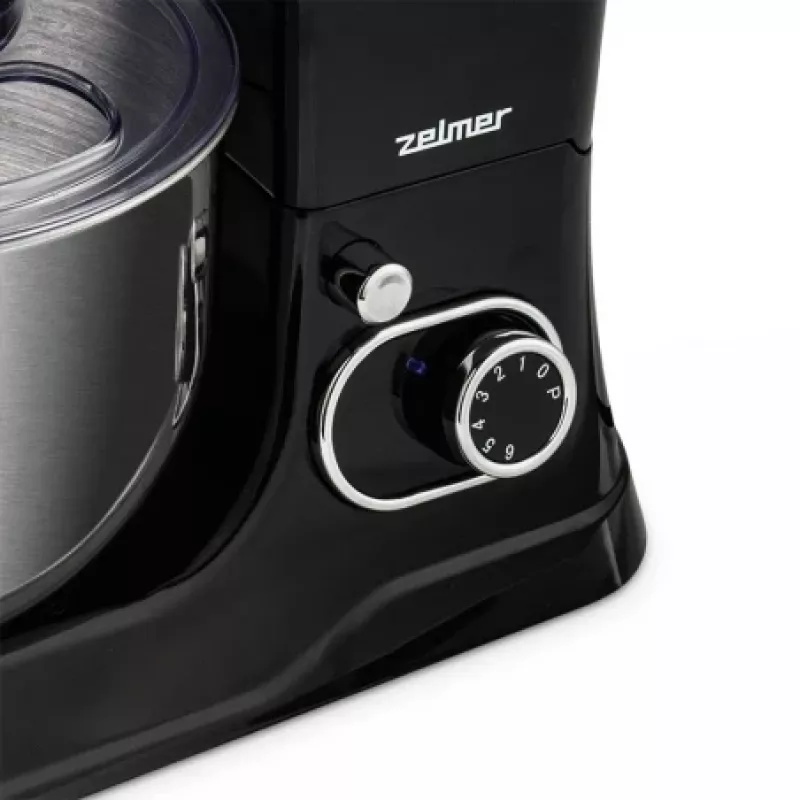 Planetaire mixer Zelmer ZKR1355 - 1200 W, 5 L kom, zwart