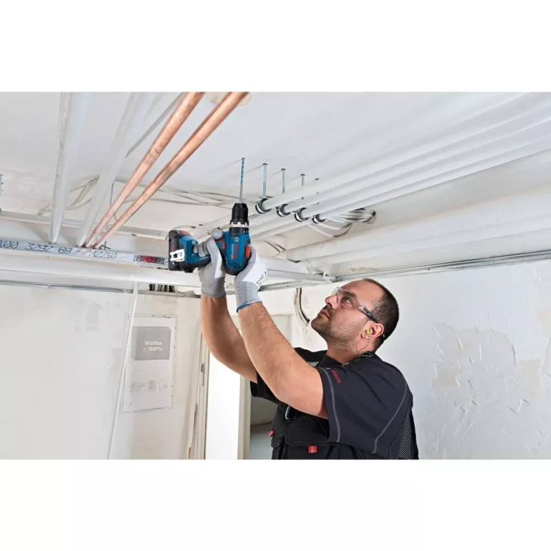 Accu-slagmoerschroevendraaier Bosch GSB 18V-65 2x 4,0Ah accu's