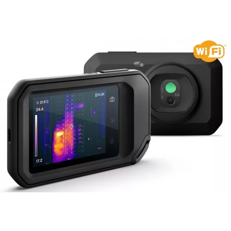 FLIR C-5 warmtebeeldcamera zwart ingebouwd display 160 x 120 pixels