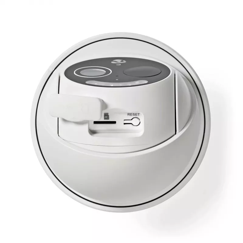 Nedis WIFICBO50WT bewakingscamera koepel IP-bewakingscamera buiten 1920 x 1080 pixel plafond