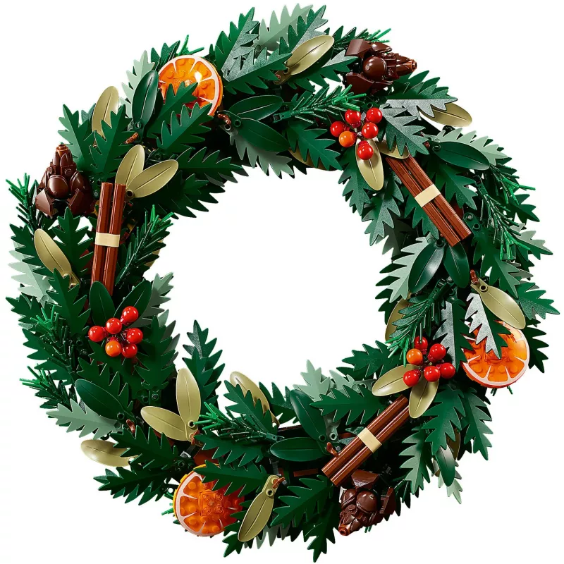 LEGO 10340 Icons kerstkrans bouwspeelgoed