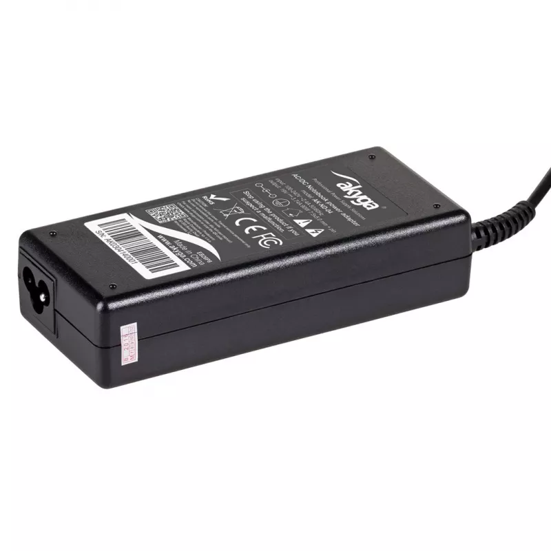 Akyga AK-ND-04 notebookvoeding 19 V / 4,74 A, 90 W, 7,4 x 5,0 mm stekker met pin, voor HP