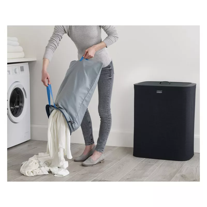 Joseph Joseph wassorteerder Tota 90 L zwart