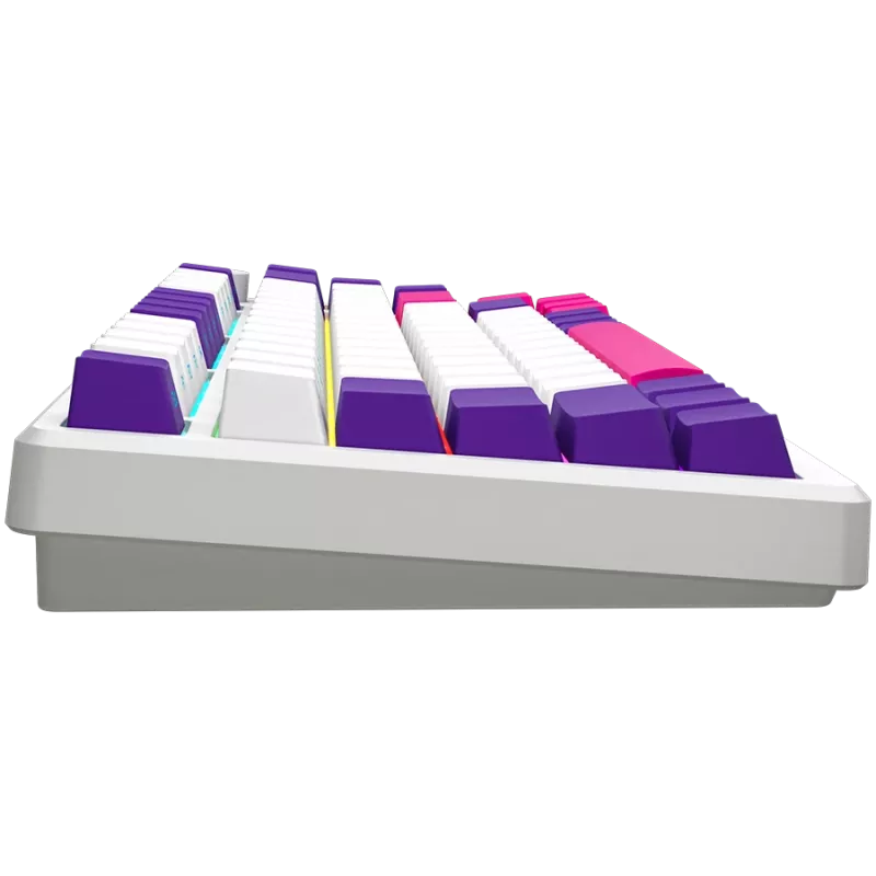 LORGAR KBP7075W, draadloos 75% mechanisch gaming-toetsenbord Pro, wit, EN-layout