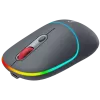 Canyon MW-22 2in1 RGB draadloze muis - grijs - Bluetooth/RF - 1.600 dpi - oplaadbaar