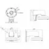 Hikvision Digital Technology DS-1272ZJ-110 beveiligingscamera-accessoire beugel