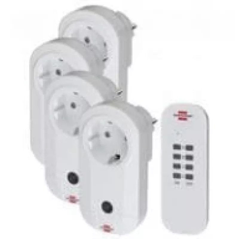Smart plug Brennenstuhl 1507050 wit