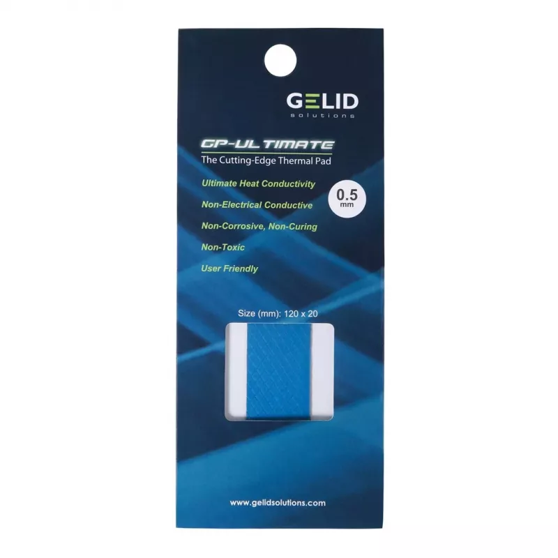 Warmtegeleidingspad Gelid Solutions TP-GP04-R-D dichtheid 3,2 g/cm³ breedte 120 mm