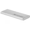 Transcend ESD240C - SSD - 480 GB - extern (draagbaar) - M.2 - USB 3.1 Gen 2 (USB-C-aansluiting) - zilver