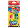 Colorino Kids zeskantige kleurpotloden 12 kleuren