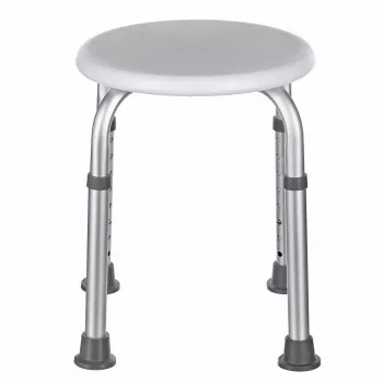 Ronde douchekruk van aluminium