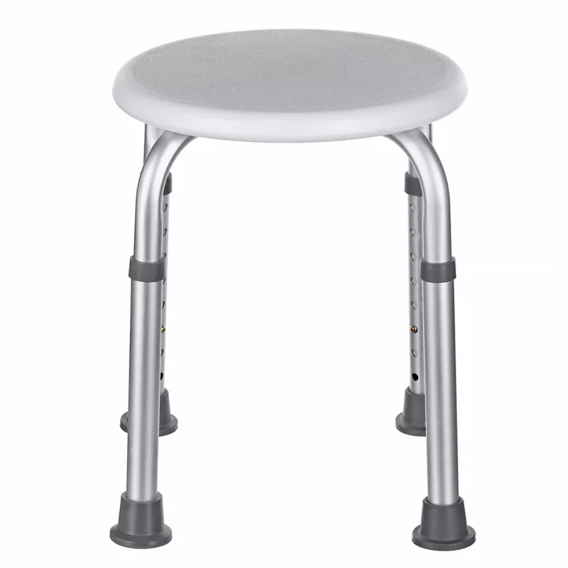 Ronde douchekruk van aluminium