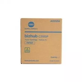 Konica Minolta TNP-50Y - geel - afdrukcapaciteit: 5.000 pagina's (A0X5254)
