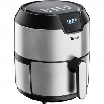 Tefal Easy Fry EY401D Single 4,2 L losse heteluchtfriteuse 1500 W zwart, roestvrij staal