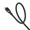 Baseus Dura USB Type A naar type C 60 W snellaadkabel 2 m zwart, goud