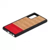 Telefoonhoes man and wood Galaxy Note 20 Herringbone Azalea zwart