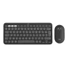 Logitech Pebble 2 Combo for Mac draadloos toetsenbord muis QWERTZ Duits grafiet