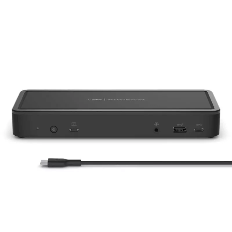 Belkin INC003VFBK laptop-dockingstation/poortreplicator docking USB 3.2 Gen 2 (3.1 Gen 2) Type-C zwart