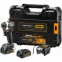 Accu-slagschroevendraaier DCF85ME2GT, 18 Volt, 1/4 inch, in McLaren-design grijs/zwart, 2x POWERSTACK Li-Ion-accu 1,7 Ah, in T STAK koffer