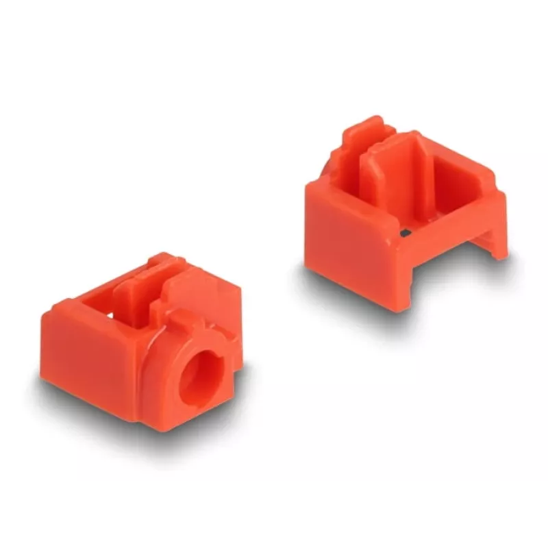 Poortblokker DeLOCK 20928 RJ-45 rood kunststof 11 stuks