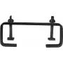 EUROLITE C-haak TCH-50/20 zwart voor traversen hijsen en rigging