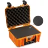 Gereedschapskoffer B&W Cases 3000/O/SI oranje polypropyleen stof- en waterbestendig