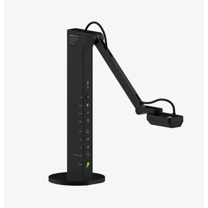 Documentcamera IPEVO VZ‑R ULTRA (13 MP, 25,4 / 3,06 mm CMOS, USB‑C, HDMI, zwart)