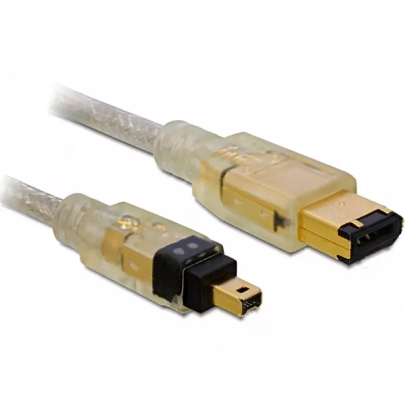 FireWire A/A kabel DeLOCK 2,0 m grijs