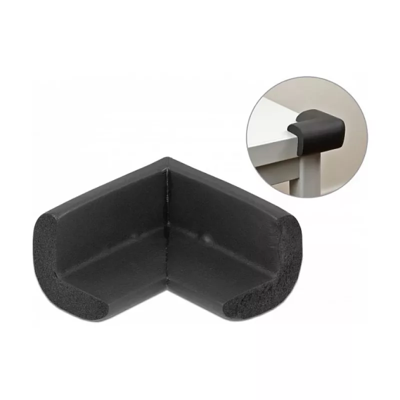 Schuimrandbeschermer DeLOCK 18396 56x56x33mm zwart